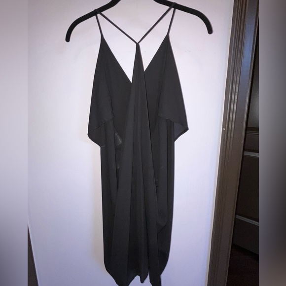 Black Short Cocktail Dress - Picture 2 of 2
